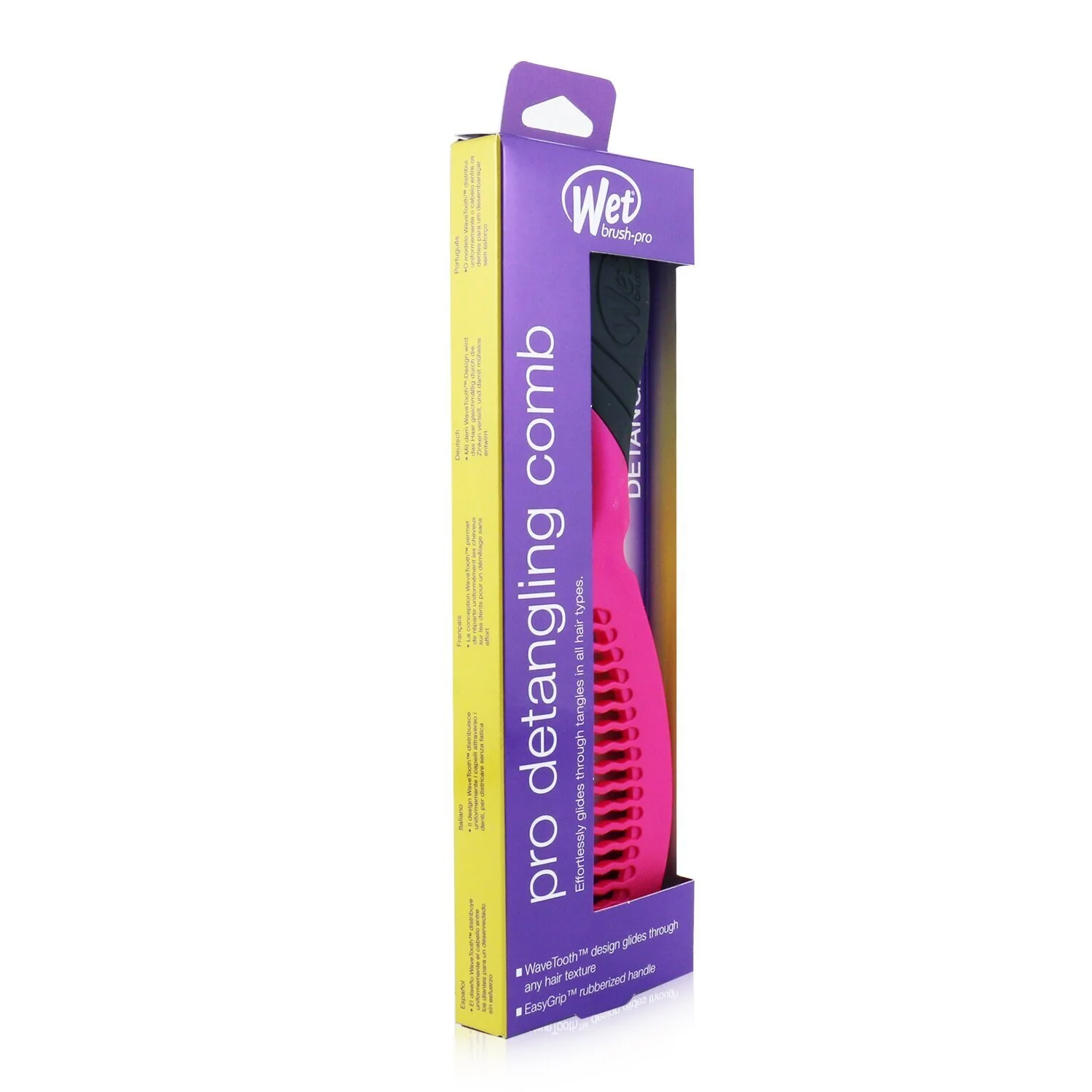 Wet Brush Pro Detangling Comb - # Pink  1pc - Olabens