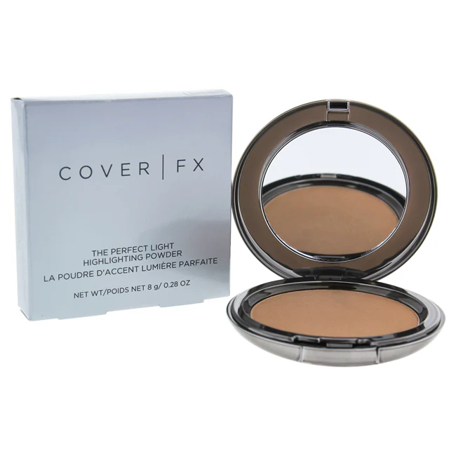 Cover FX The Perfect Light Highlighting Powder - Sunlight by Cover FX for Women - 0.28 oz Highlighter - Olabens