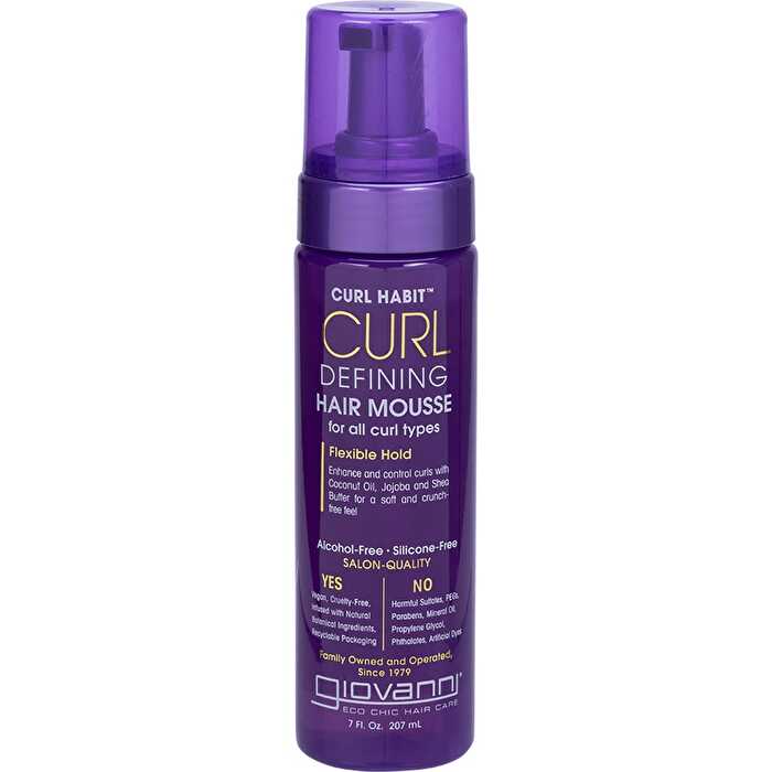 Giovanni Hair Mousse Curl Habit Curl Defining 207ml - Olabens