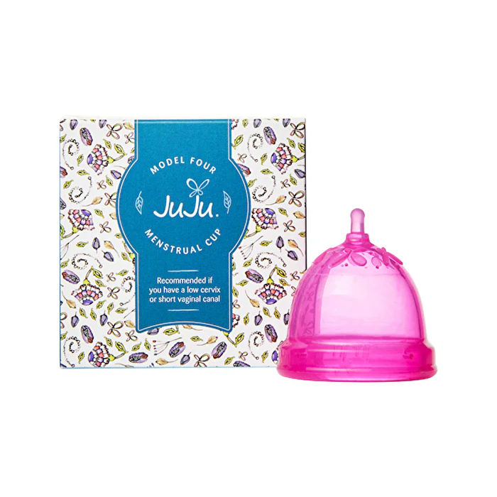 Juju Menstrual Cup Model Four Pink - Olabens