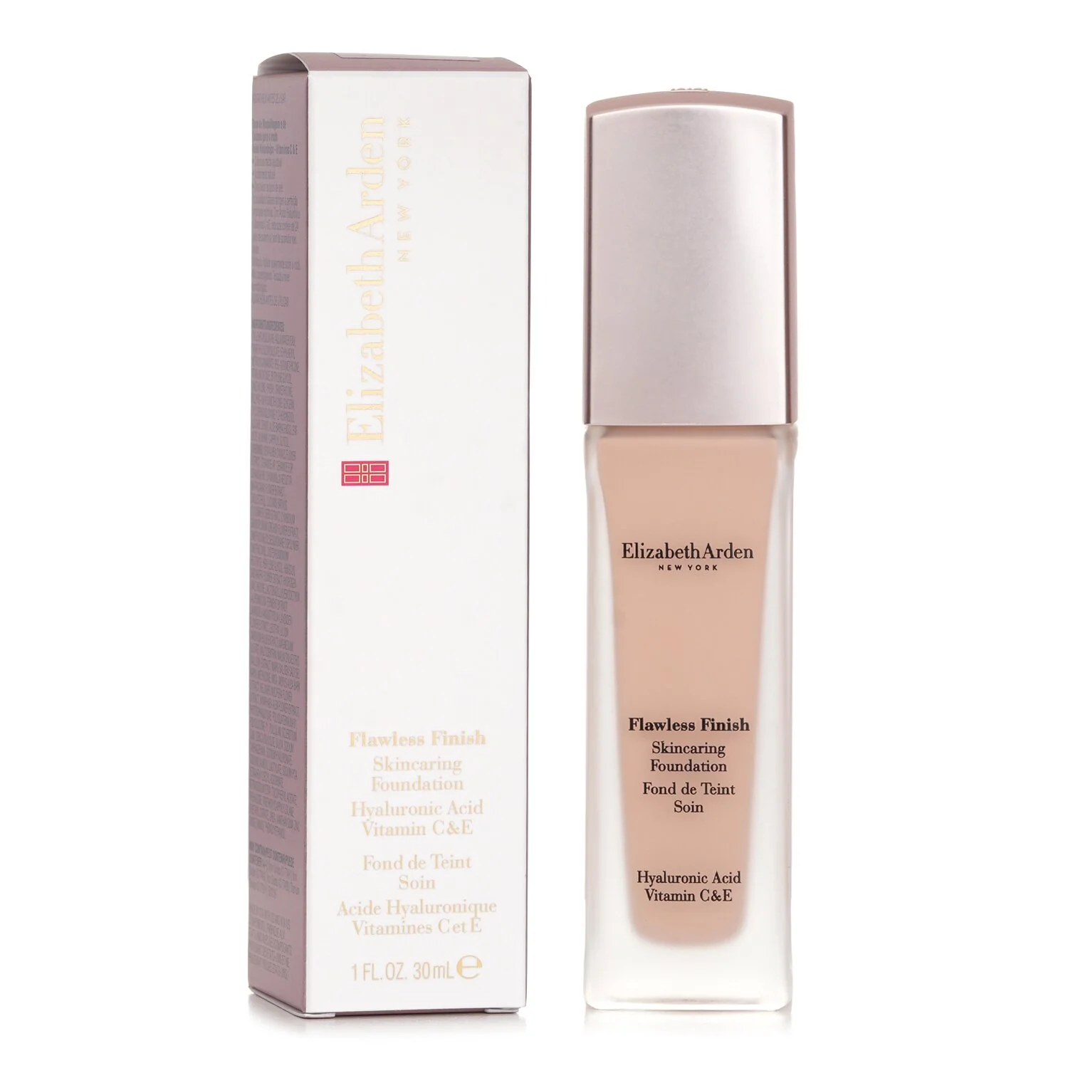Elizabeth Arden Flawless Finish Skincaring Foundation - # 140C  30ml - Olabens
