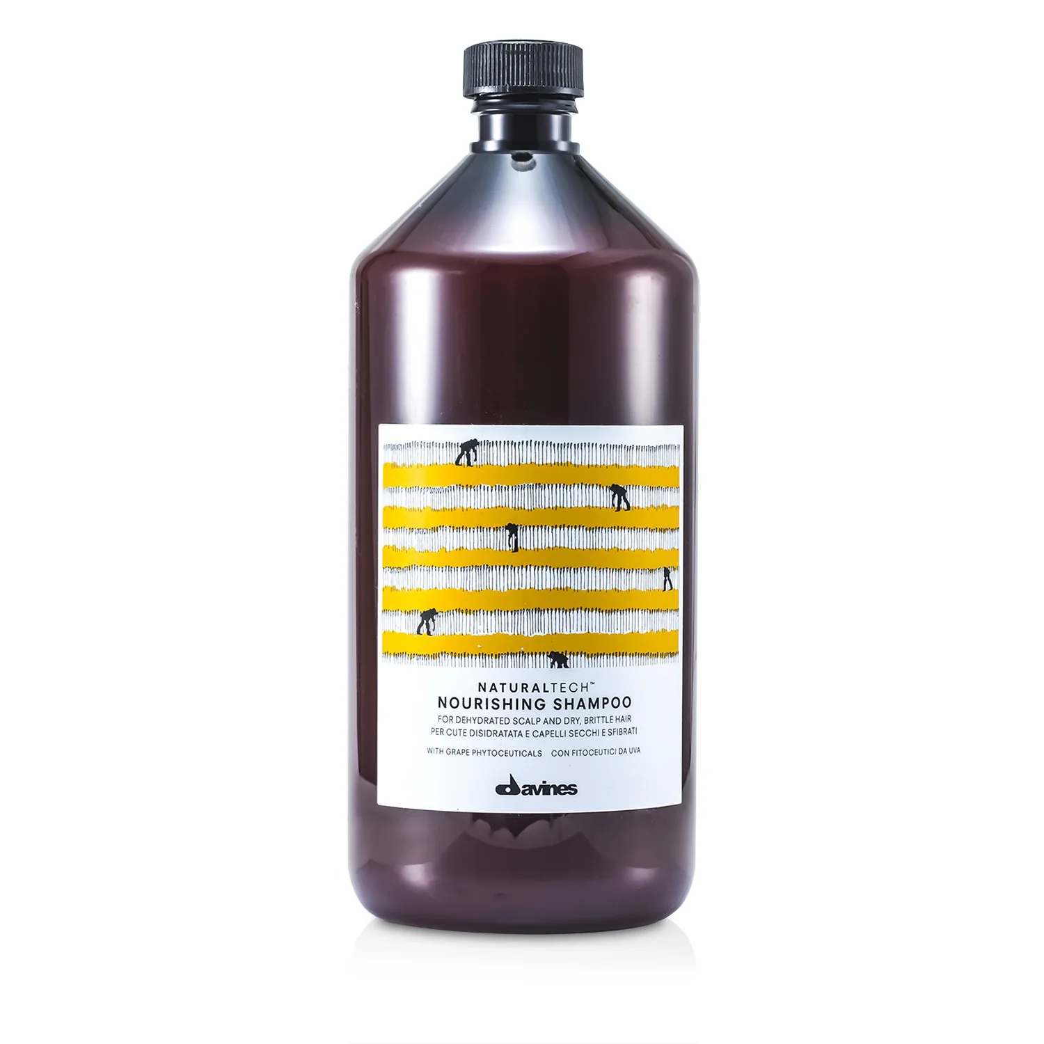 Davines Natural Tech Nourishing Shampoo (For Dehydrated Scalp and Dry, Brittle Hair)  1000ml/33.81oz - Olabens