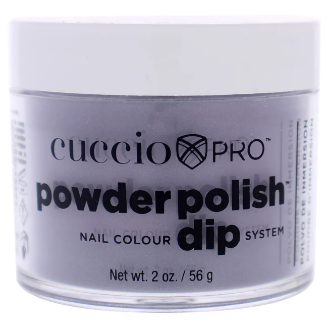 Cuccio Pro Powder Polish Nail Colour Dip System - Grey with Mica by Cuccio for Women - 2 oz Nail Powder - Olabens