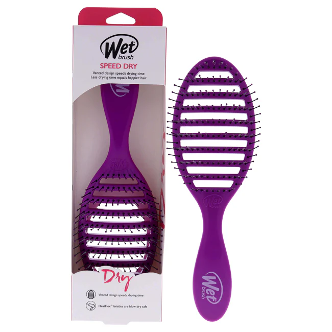 Wet Brush Speed Dry Brush - Purple by Wet Brush for Unisex - 1 Pc Hair Brush - Olabens