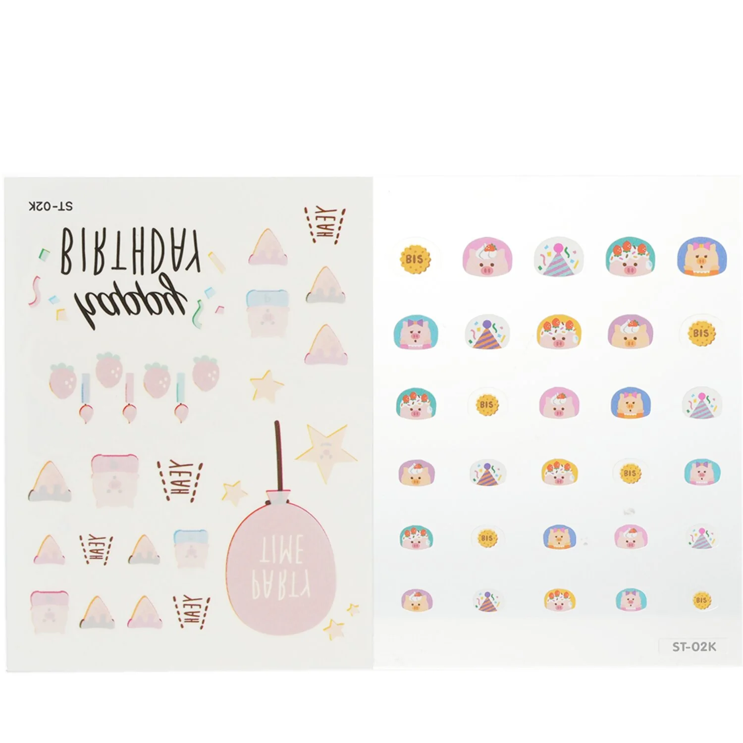 April Korea April Nail + Hand Tattoo - # ST-02K  1pc - Olabens