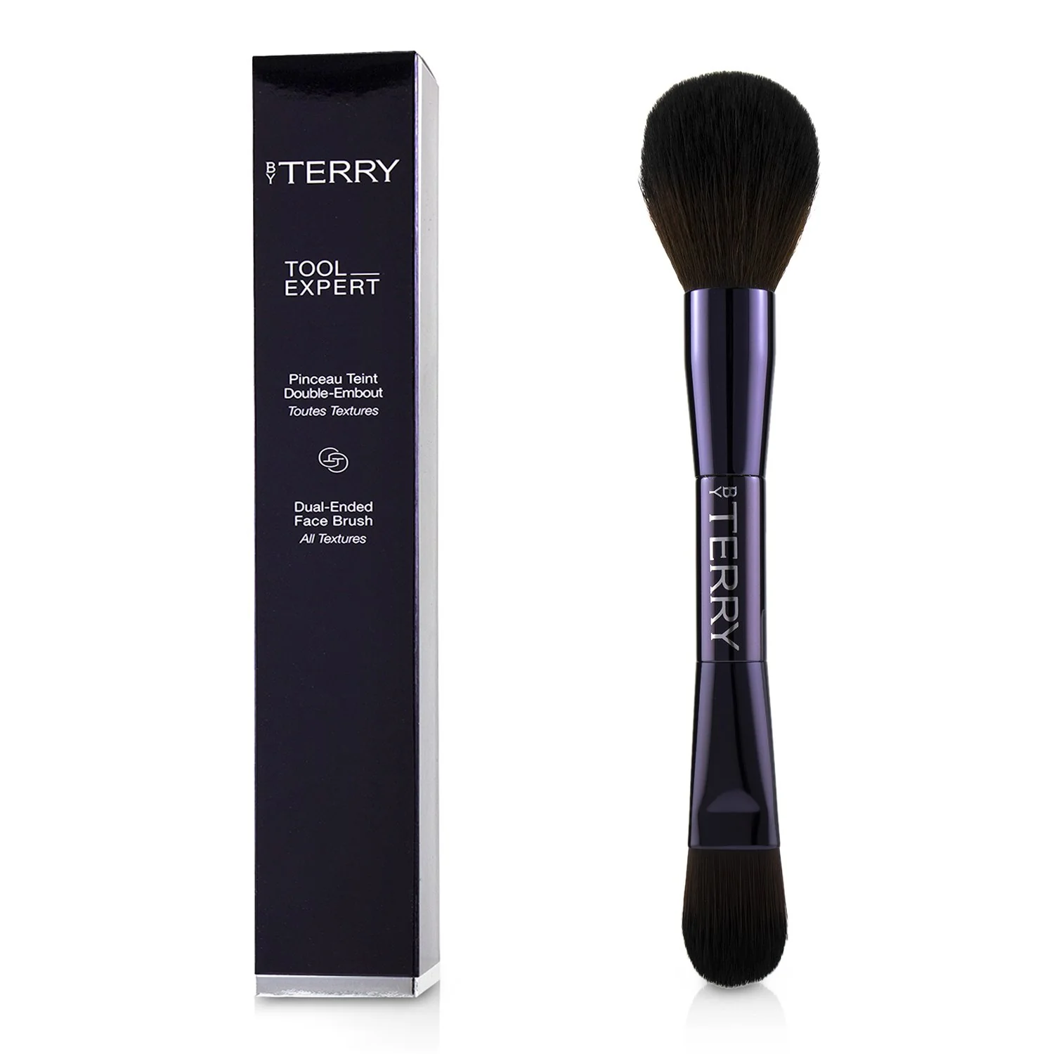 By Terry Tool Expert Dual Ended Face Brush  1pc - Olabens