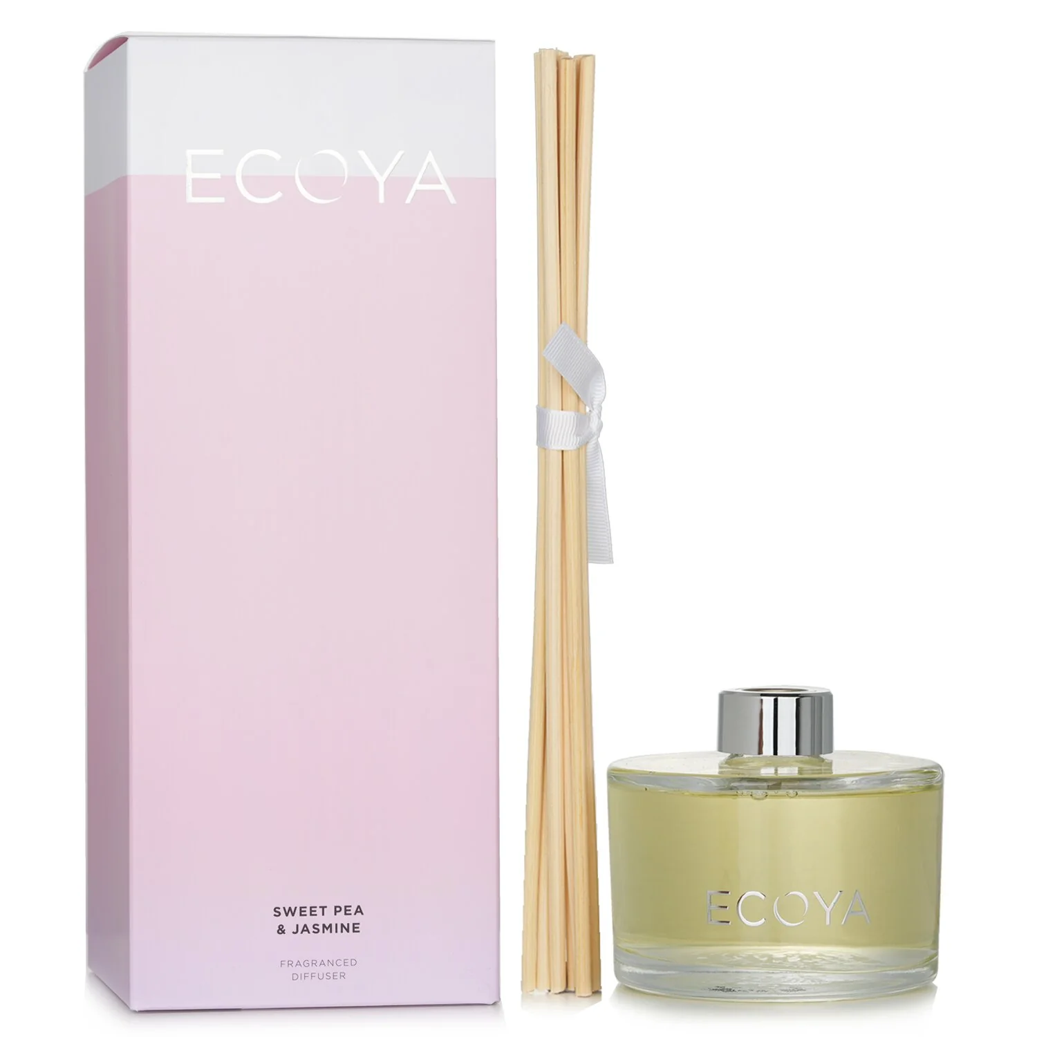 Ecoya Reed Diffuser - Sweet Pea & Jasmine  200ml/6.8oz - Olabens