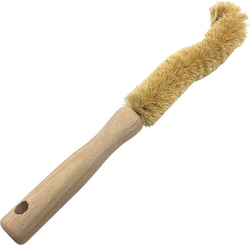 Ever Eco Bottle Brush Beech Wood Handle Sisal Bristles - Olabens