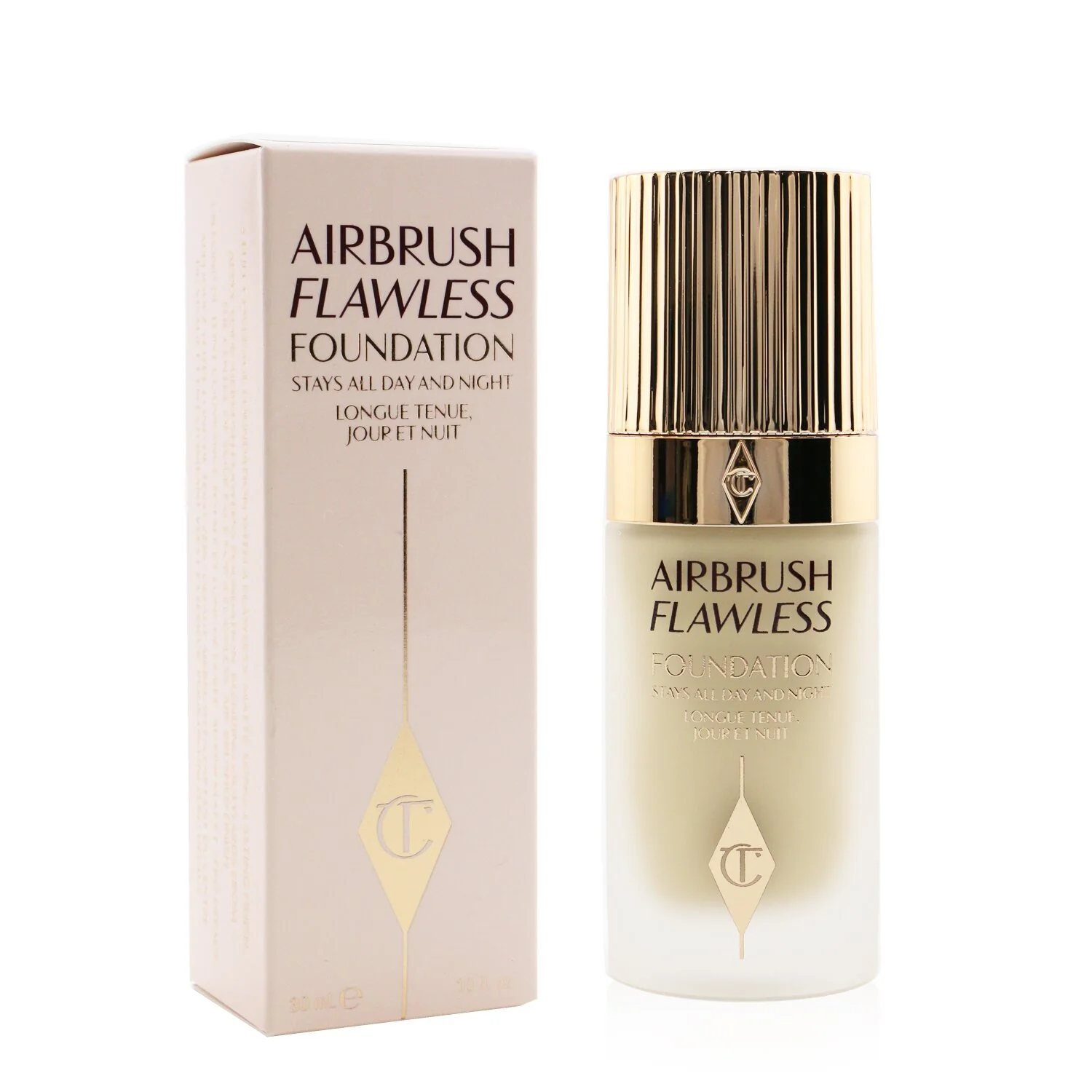 Charlotte Tilbury Airbrush Flawless Foundation - # 3 Neutral  30ml/1oz - Olabens