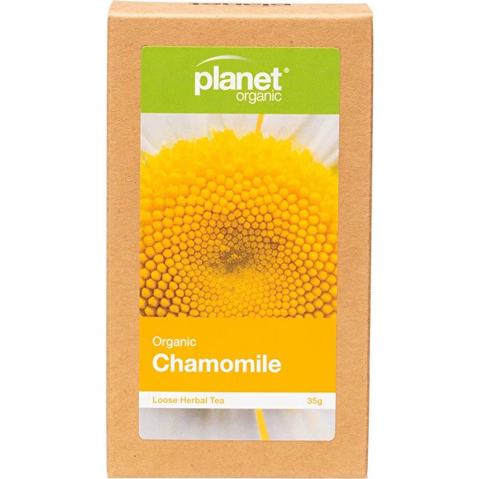 Planet Organic Organic Herbal Tea Chamomile Loose Leaf 35g - Olabens