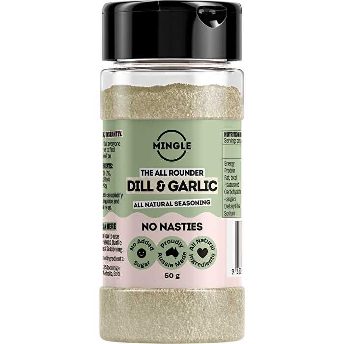 Mingle Dill & Garlic Ranch All Natural Seasoning 10x50g - Olabens