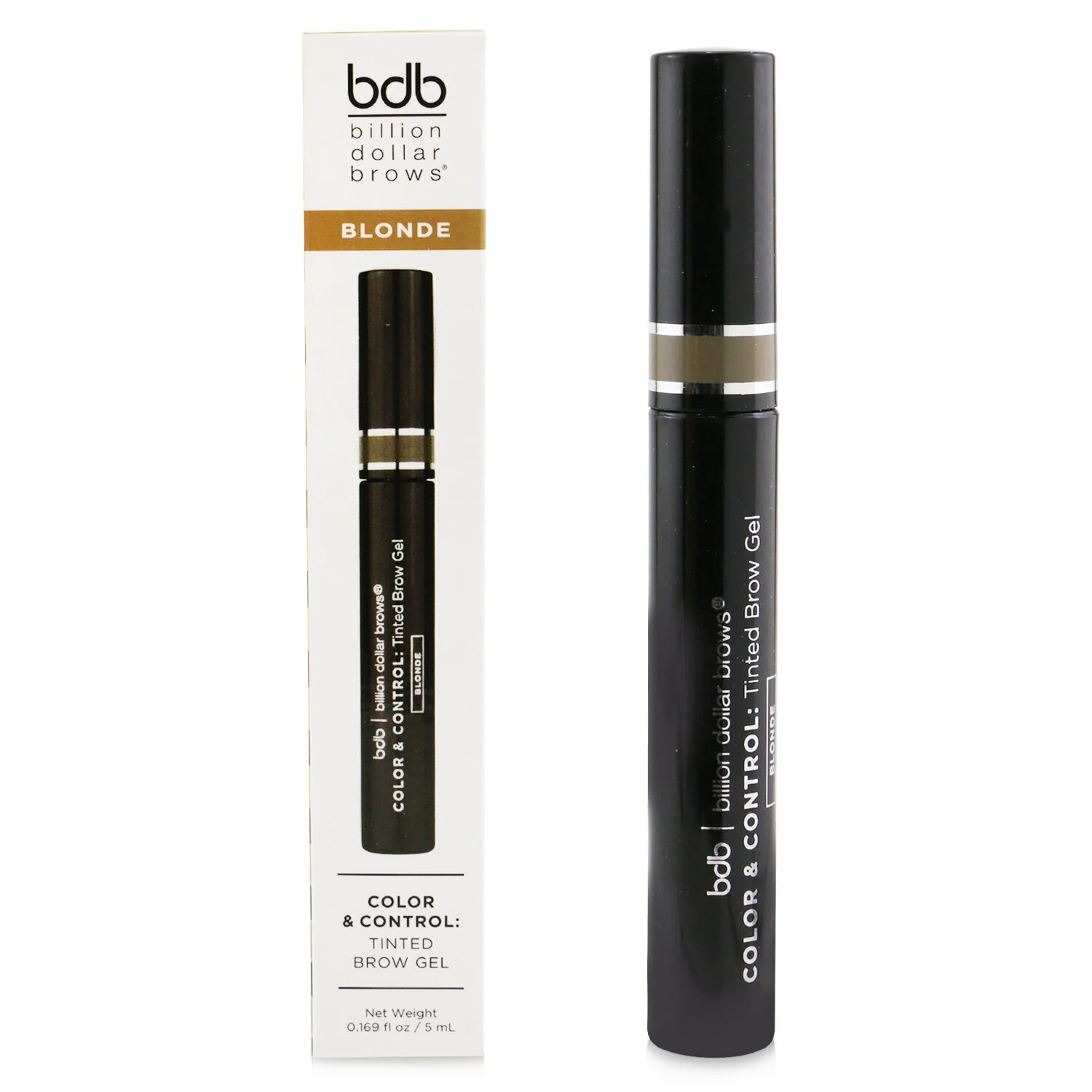 Billion Dollar Brows Color & Control: Tinted Brow Gel - # Blonde  5ml/0.169oz - Olabens