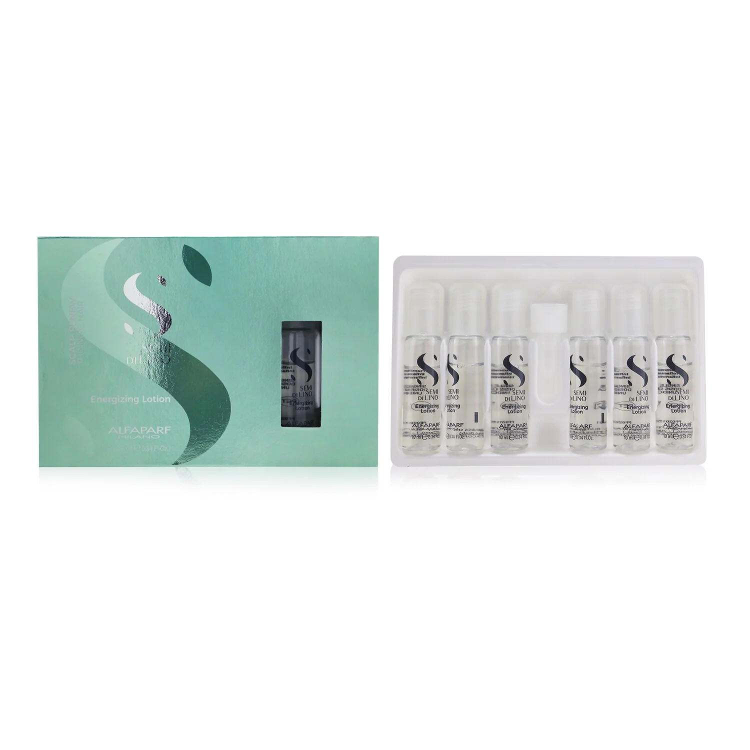 AlfaParf Semi Di Lino Scalp Renew Energizing Lotion (Thinning Hair)  12x10ml/0.34oz - Olabens