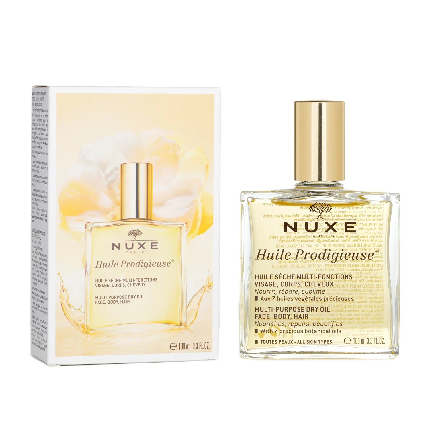 Nuxe Huile Prodigieuse Multi Usage Dry Oil  100ml/3.3oz - Olabens