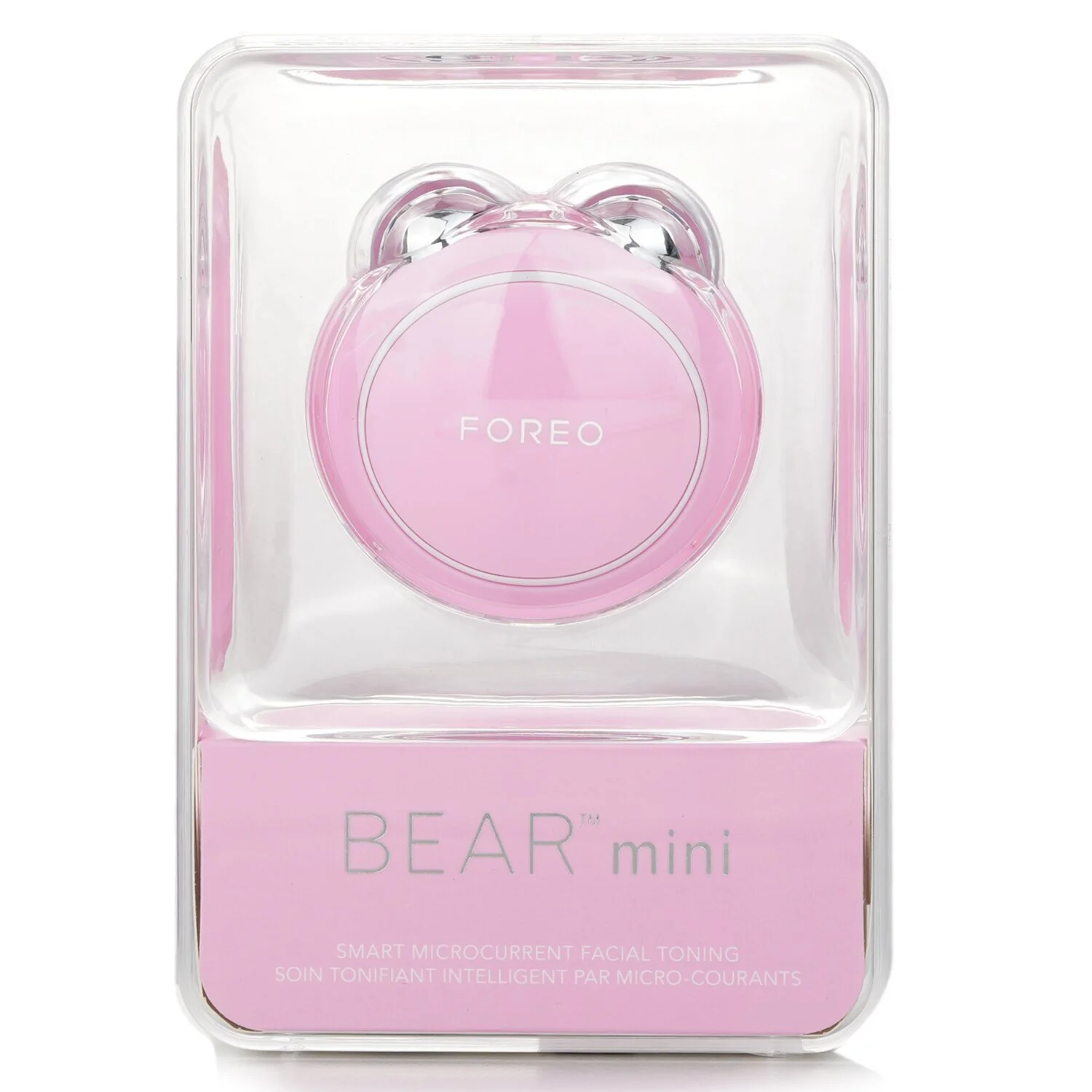 FOREO Bear Mini Smart Microcurrent Facial Toning Device - # Pearl Pink  1pcs - Olabens