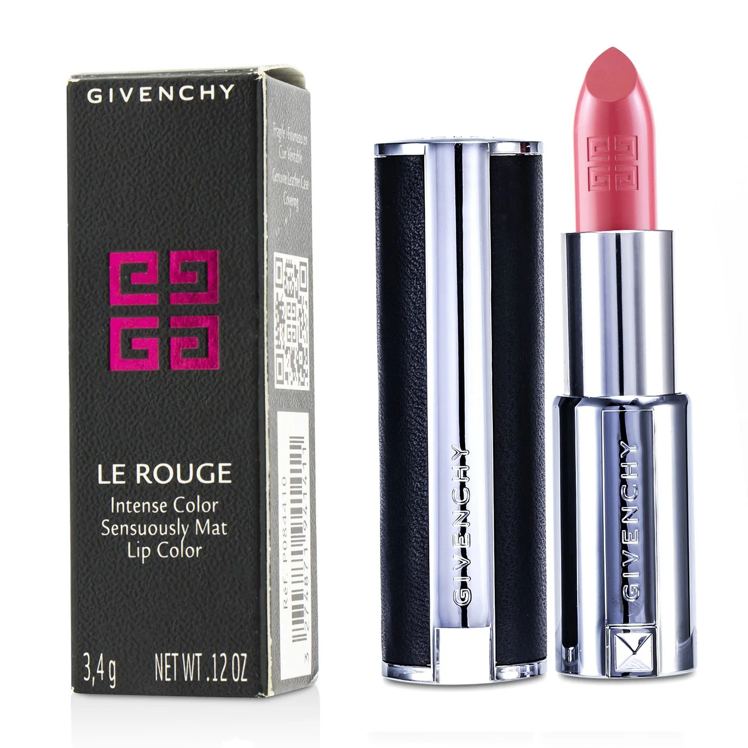 Givenchy Le Rouge Intense Color Sensuously Mat Lipstick - # 202 Rose Dressing  3.4g/0.12oz - Olabens
