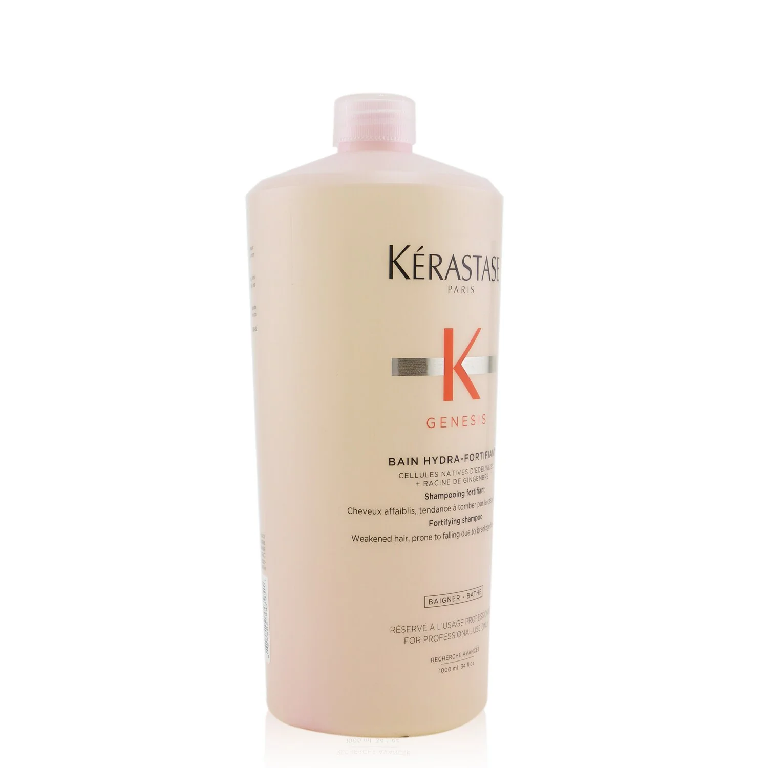Kerastase Genesis Bain Hydra-Fortifiant Fortifying Shampoo (Weakened Hair, Prone To Falling Due To Breakage From Brushing)  1000ml/34oz - Olabens