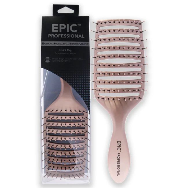 Pro Epic Quick Dry Brush - Rose by Wet Brush for Unisex - 1 Pc Hair Brush - Olabens