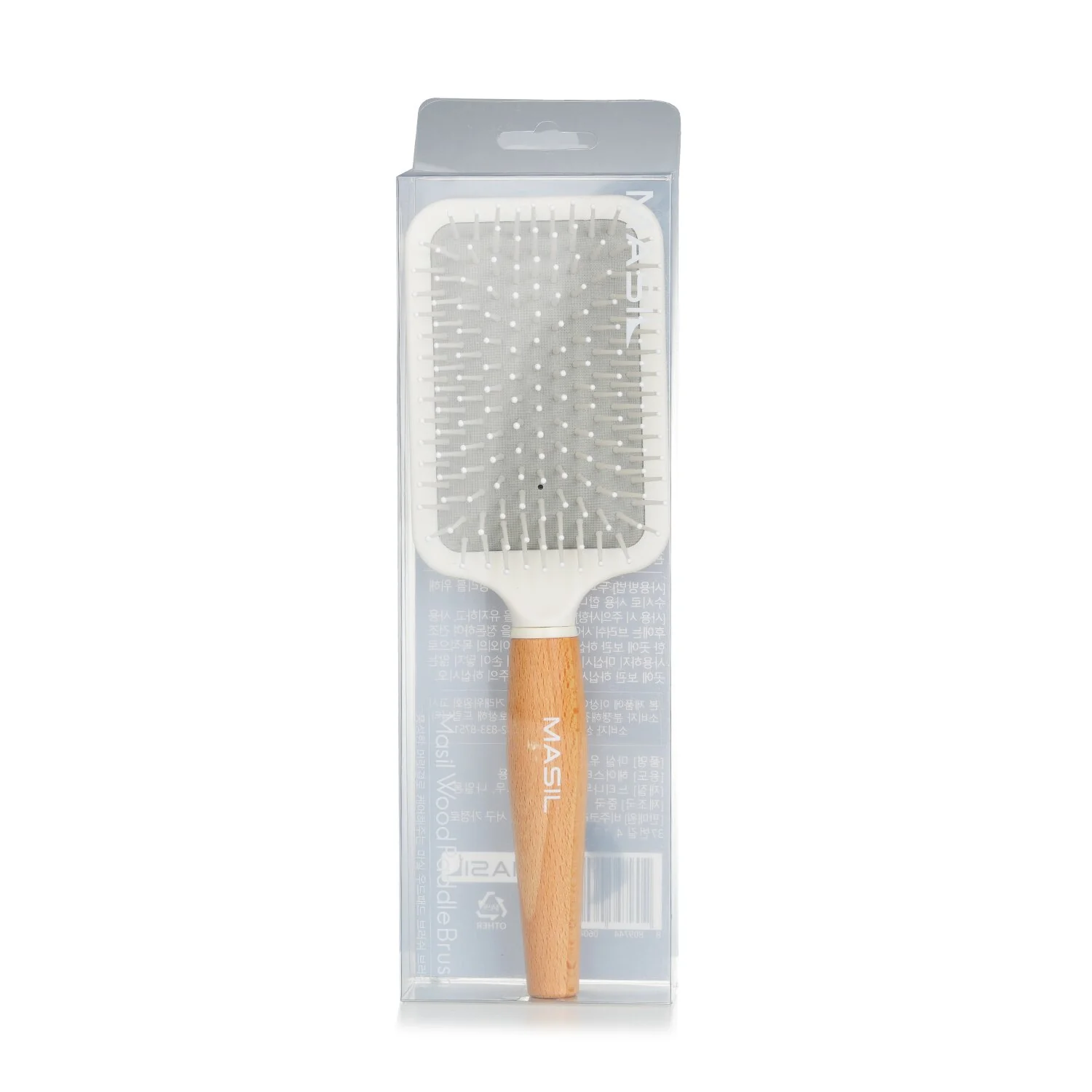 Masil Wood Paddle Brush  1pcs - Olabens