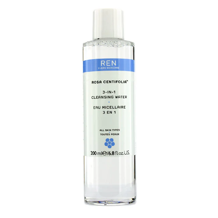 Ren Rosa Centifolia 3-In-1 Cleansing Water (All Skin Types) 200ml/6.8oz - Olabens