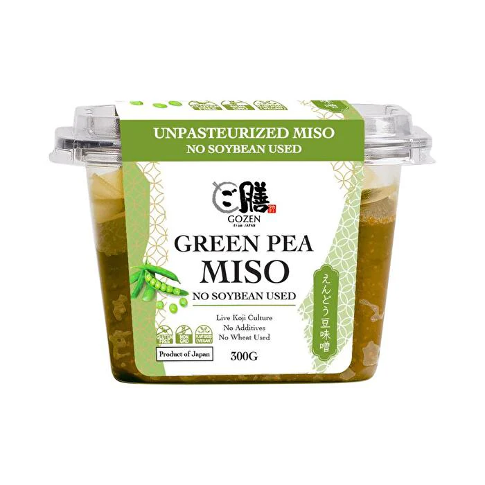 Carwari International Gozen Miso Paste Green Pea 300g - Olabens