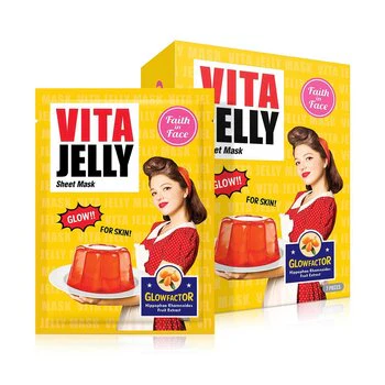 Faith In Face VITA JELLY SHEET MASK (7PCS)  7PCS - Olabens