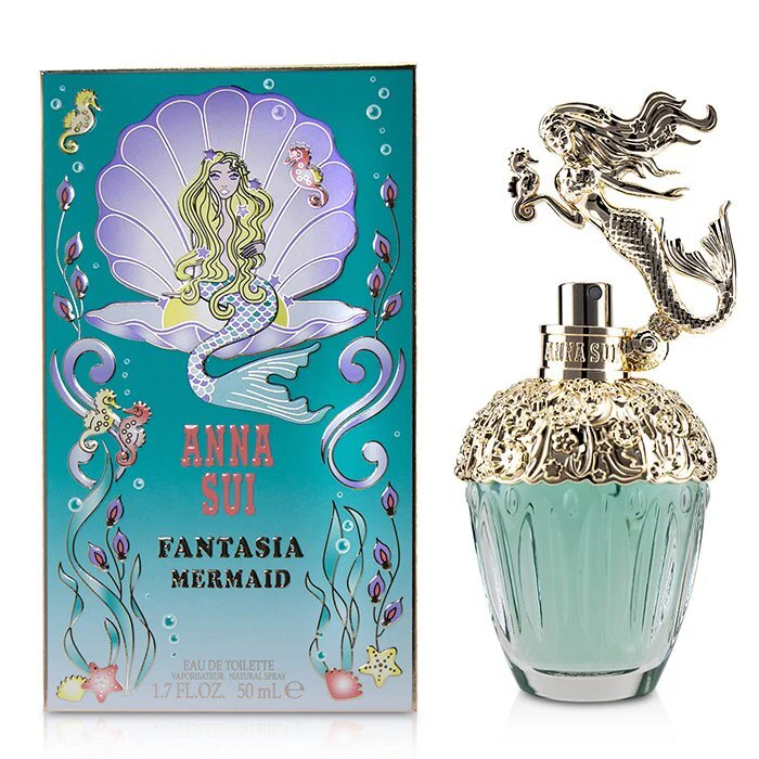 Anna Sui Fantasia Mermaid Eau De Toilette Spray 50ml/1.7oz - Olabens