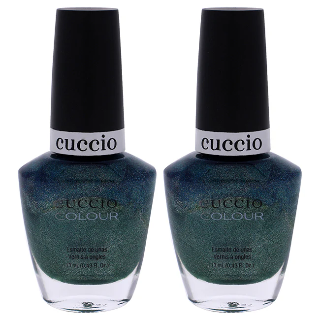 Colour Nail Polish - Notorious by Cuccio Colour for Women - 0.43 oz Nail Polish - Pack of 2 - Olabens