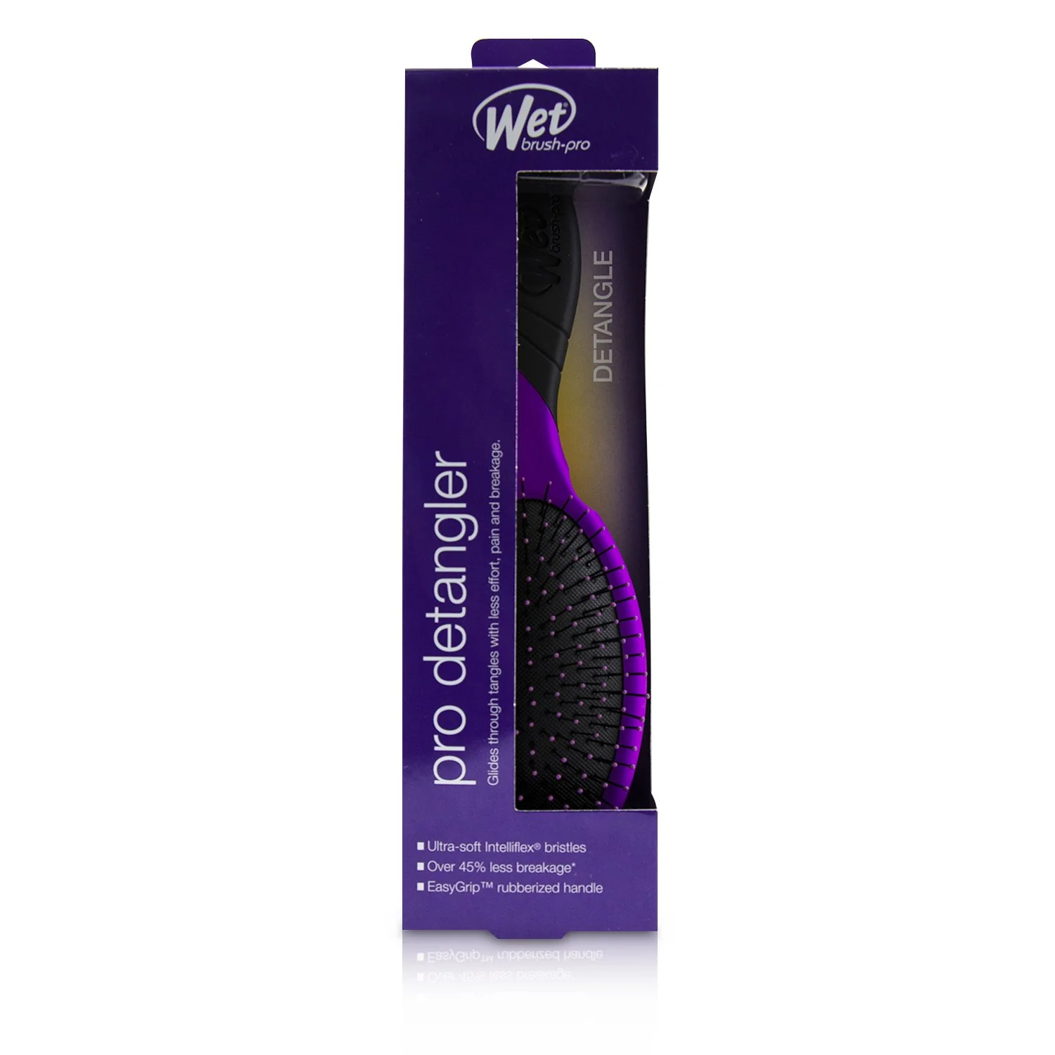Wet Brush Pro Detangler - # Purple  1pc - Olabens
