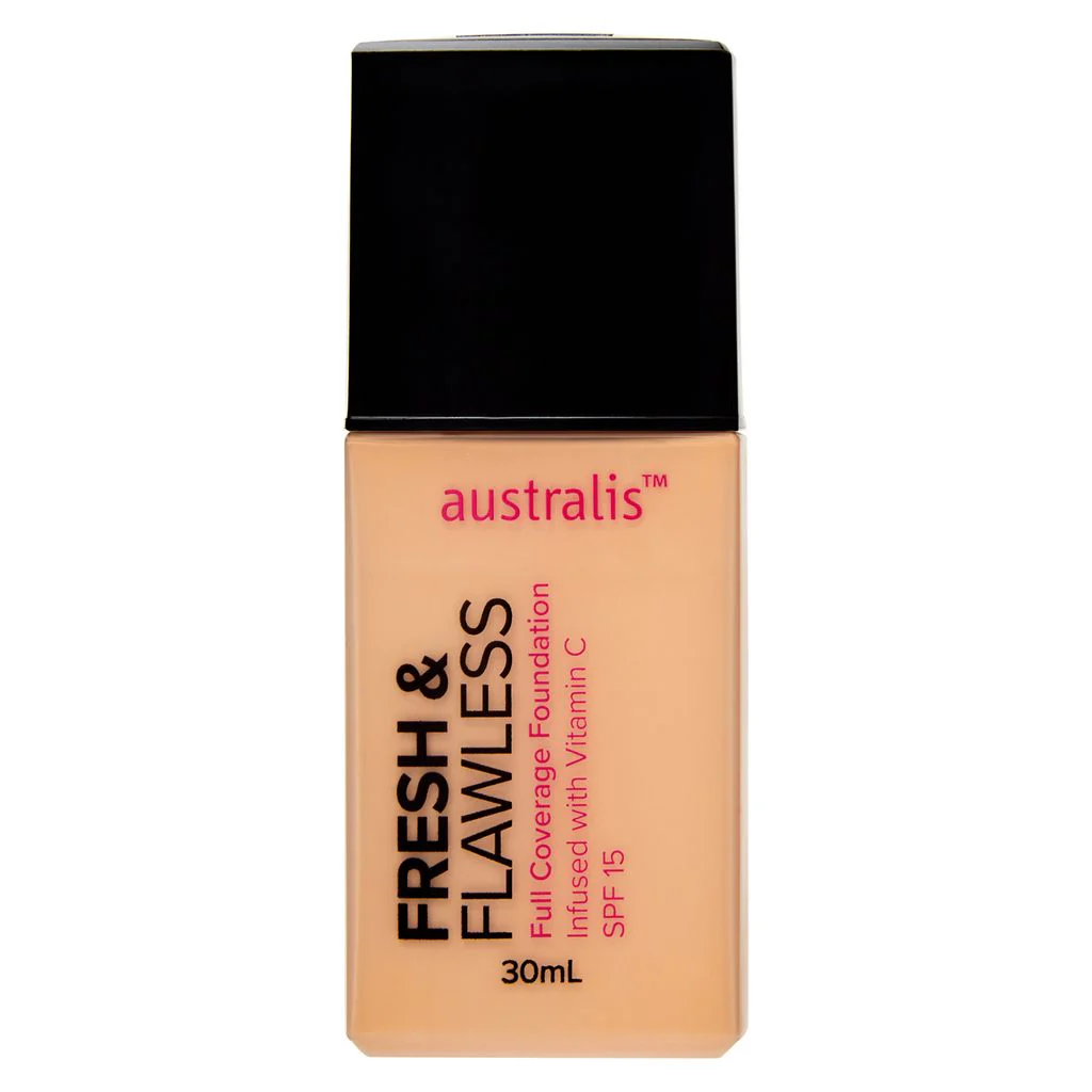 Australis Fresh & Flawless Foundation 30ml - Cashmere - Olabens
