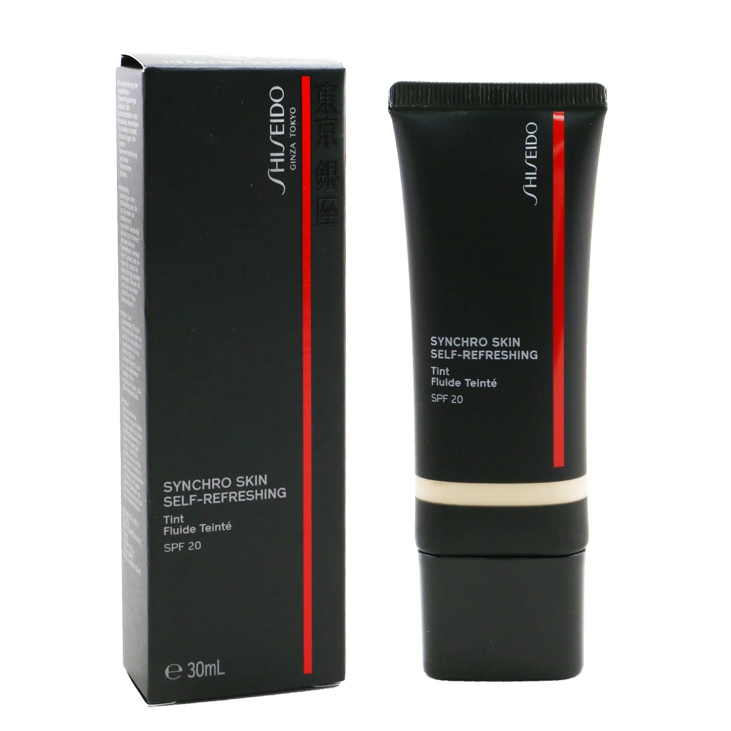 Shiseido Synchro Skin Self Refreshing Tint SPF 20 - # 335 Medium/ Moyen Katsura  30ml/1oz - Olabens