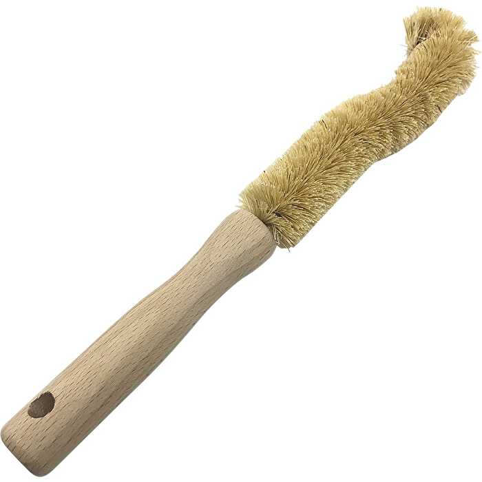 Ever Eco Bottle Brush Beech Wood Handle, Sisal Bristles - Olabens