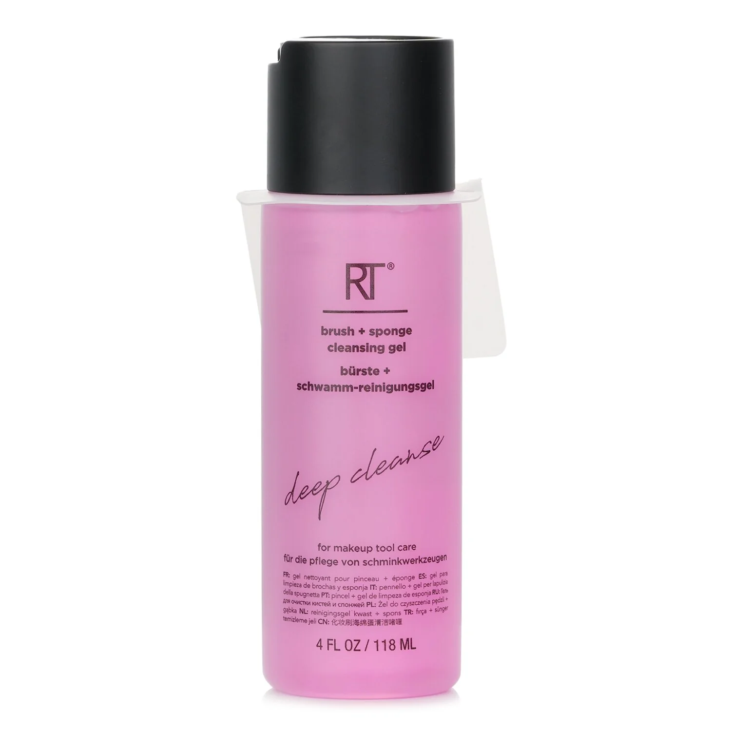 Real Techniques Brush + Sponge Cleansing Gel  118ml/4oz - Olabens
