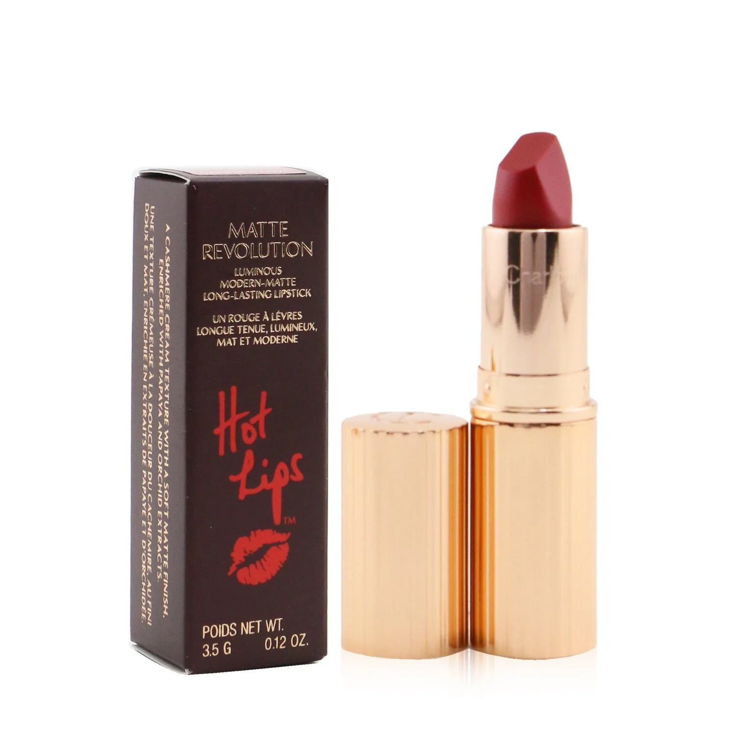Charlotte Tilbury Hot Lips Lipstick - # Angel Alessandra  3.5g/0.12oz - Olabens
