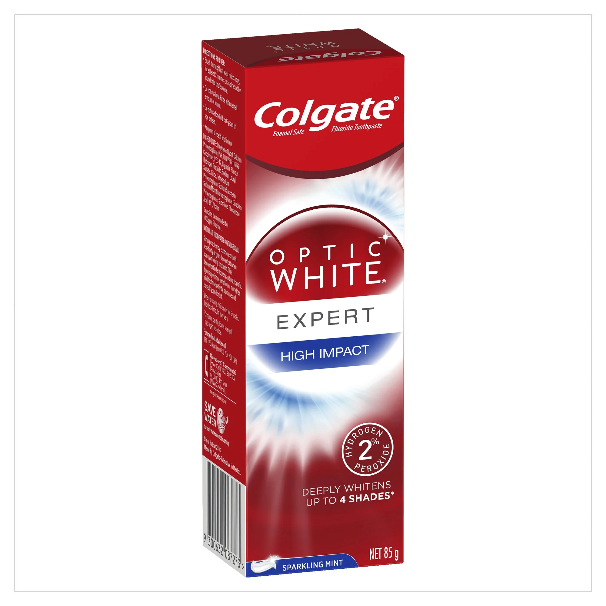 Colgate Toothpaste Optic White High Impact 85g - Olabens