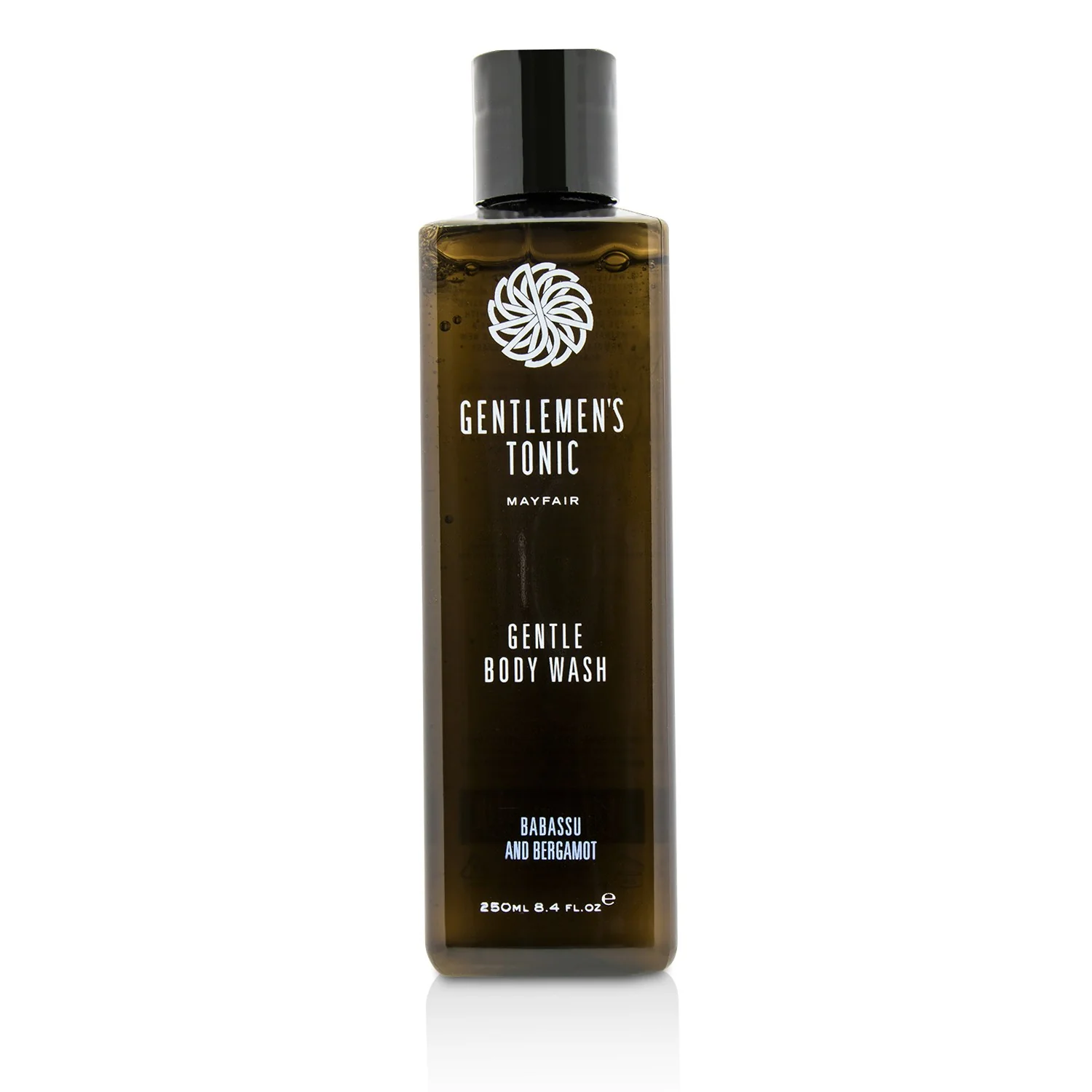 Gentlemen's Tonic Gentle Body Wash - Babassu & Bergamot  250ml/8.4oz - Olabens