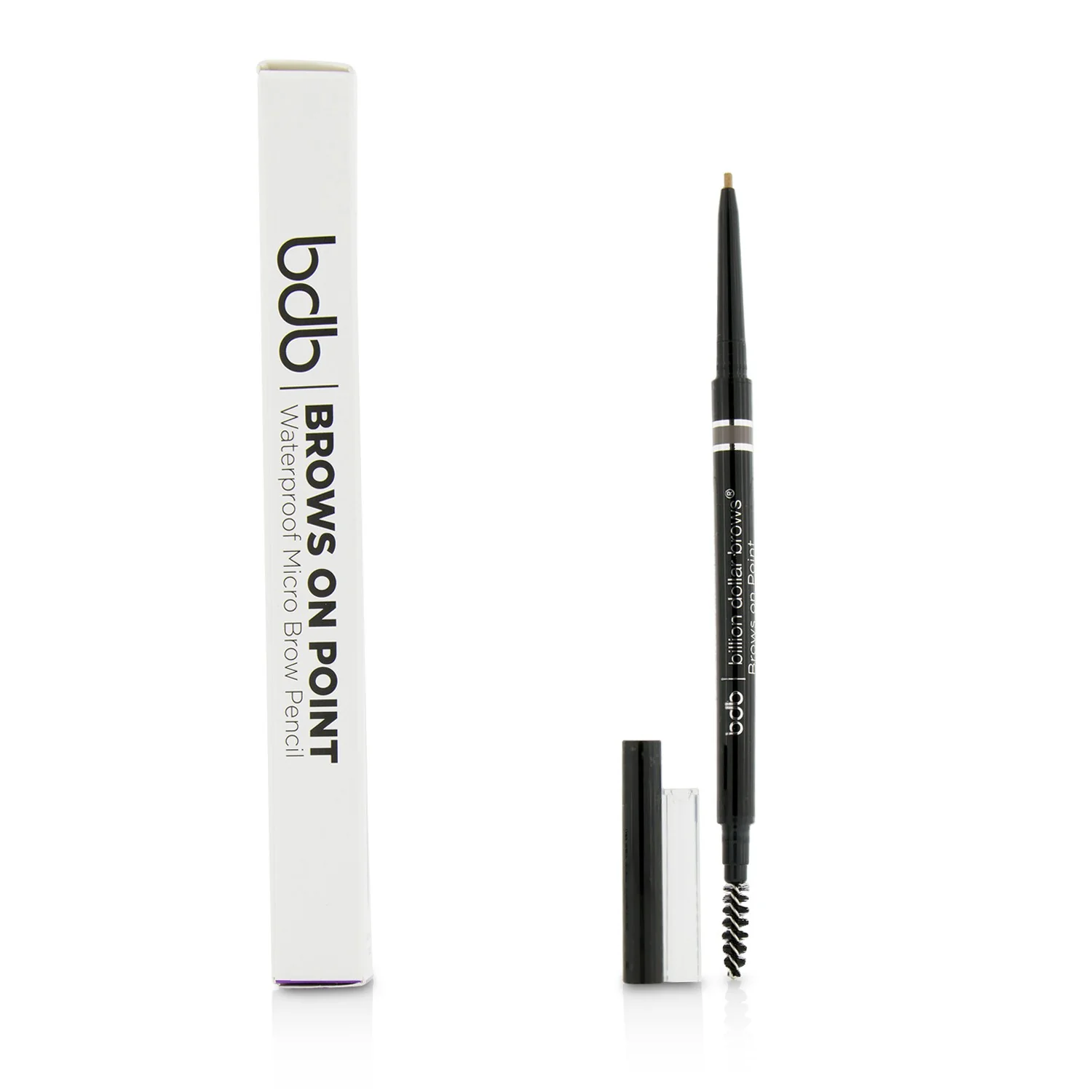 Billion Dollar Brows Brows On Point Waterproof Micro Brow Pencil - Raven  0.045g/0.002oz - Olabens