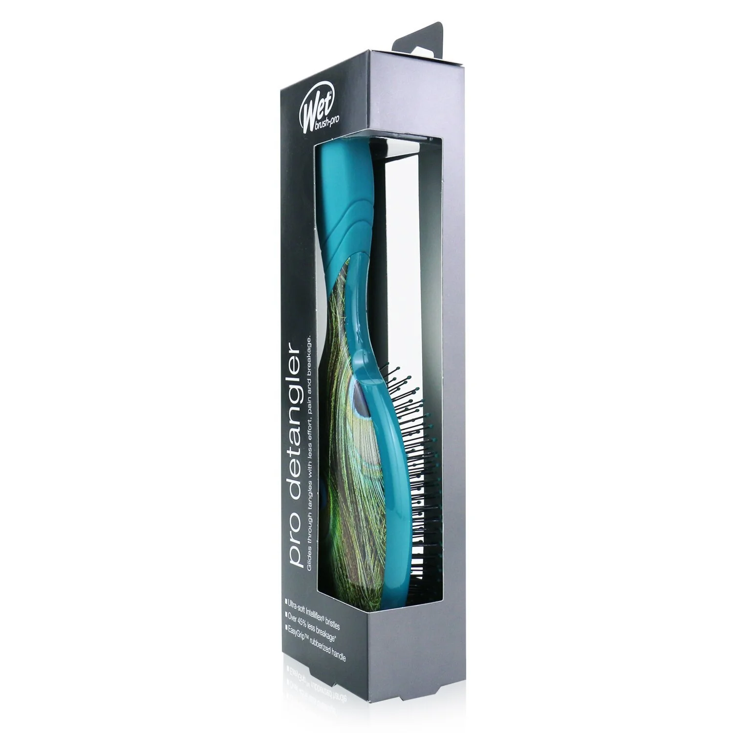 Wet Brush Pro Detangler Free Sixty - # Pecock  1pc - Olabens