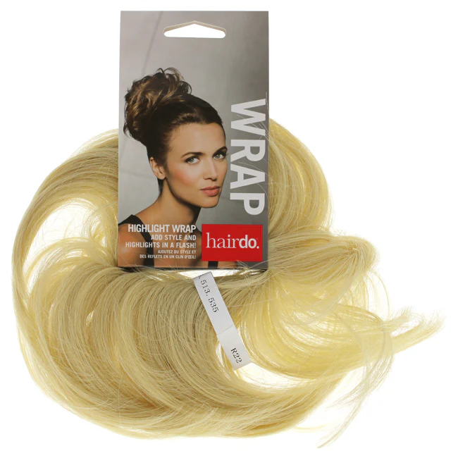 Highlight Wrap - R22 Platinum by Hairdo for Women - 1 Pc Hair Wrap - Olabens
