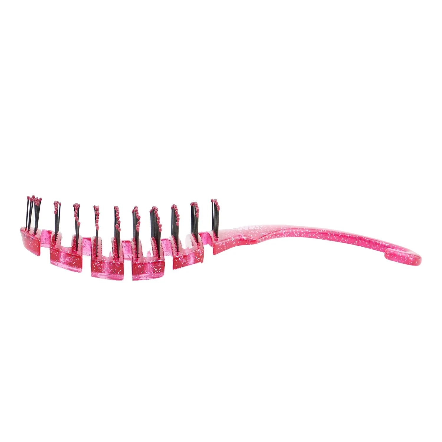 Wet Brush Shower Detangler - # Pink Glitter (Box Slightly Damaged)  1pc - Olabens