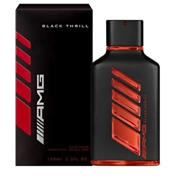 Mercedes Benz Amg Black Thrill Man Eau De Parfum Refillable 100ml - Olabens
