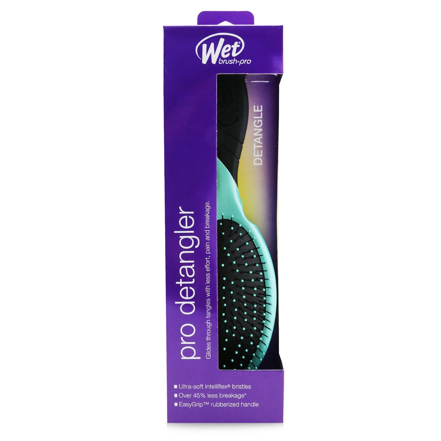 Wet Brush Pro Detangler - # Purist Blue  1pc - Olabens