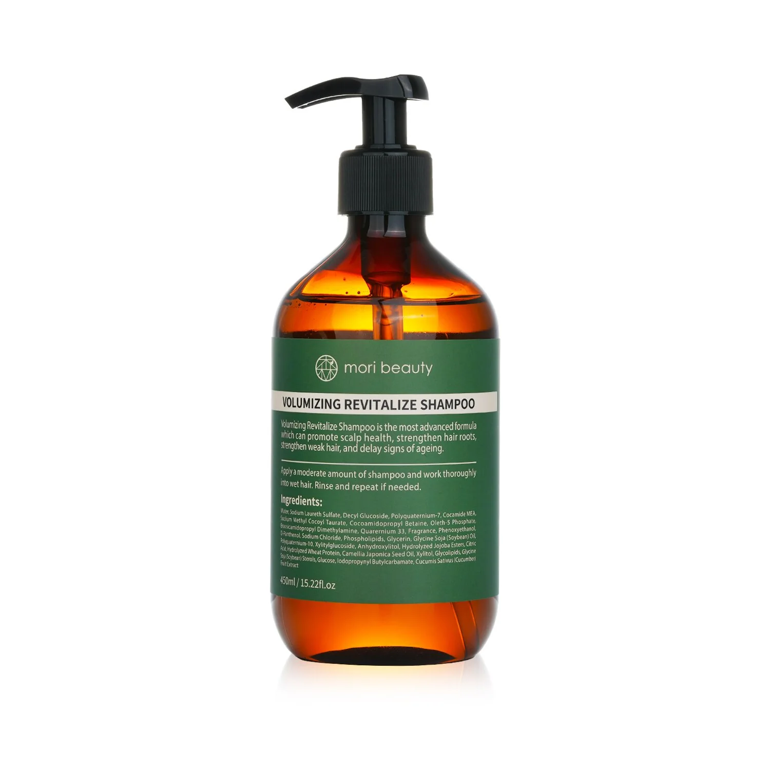 mori beauty by Natural Beauty Volumizing Revitalize Shampoo  450ml/15.22oz - Olabens