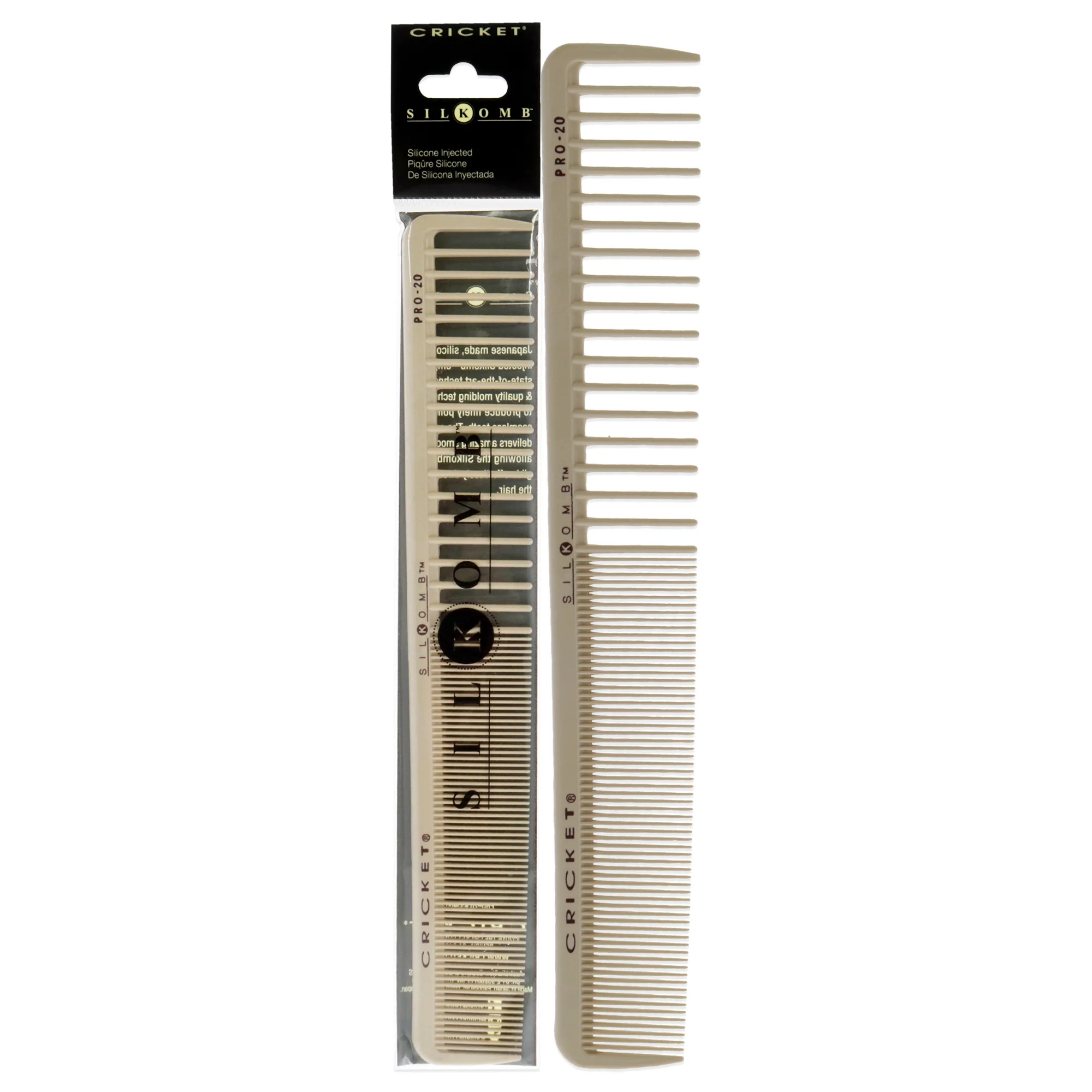 Silkomb All Purpose Cutting - Pro-20 by Cricket for Unisex - 1 Pc Comb - Olabens