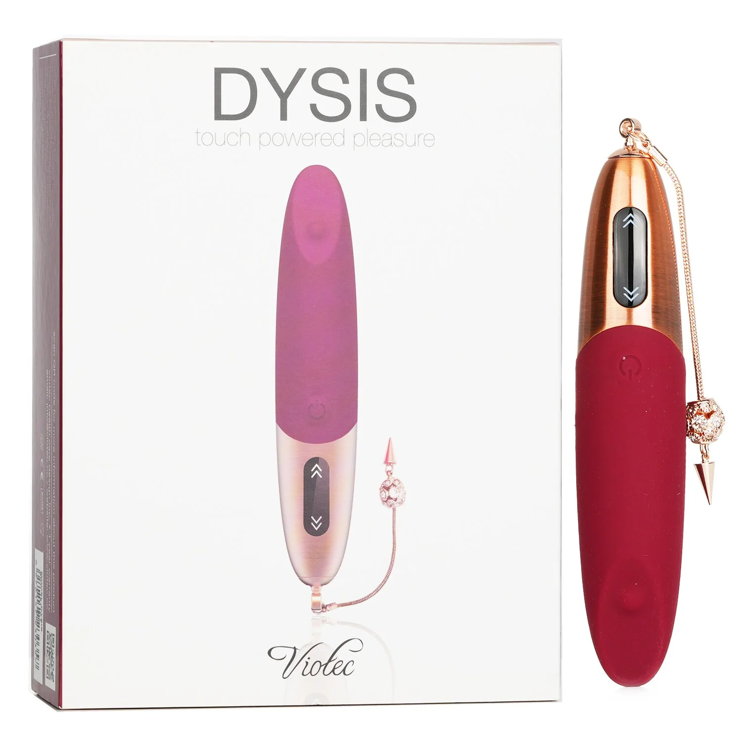 VIOTEC Dysis Vibrator - # Wine Red  1pc - Olabens