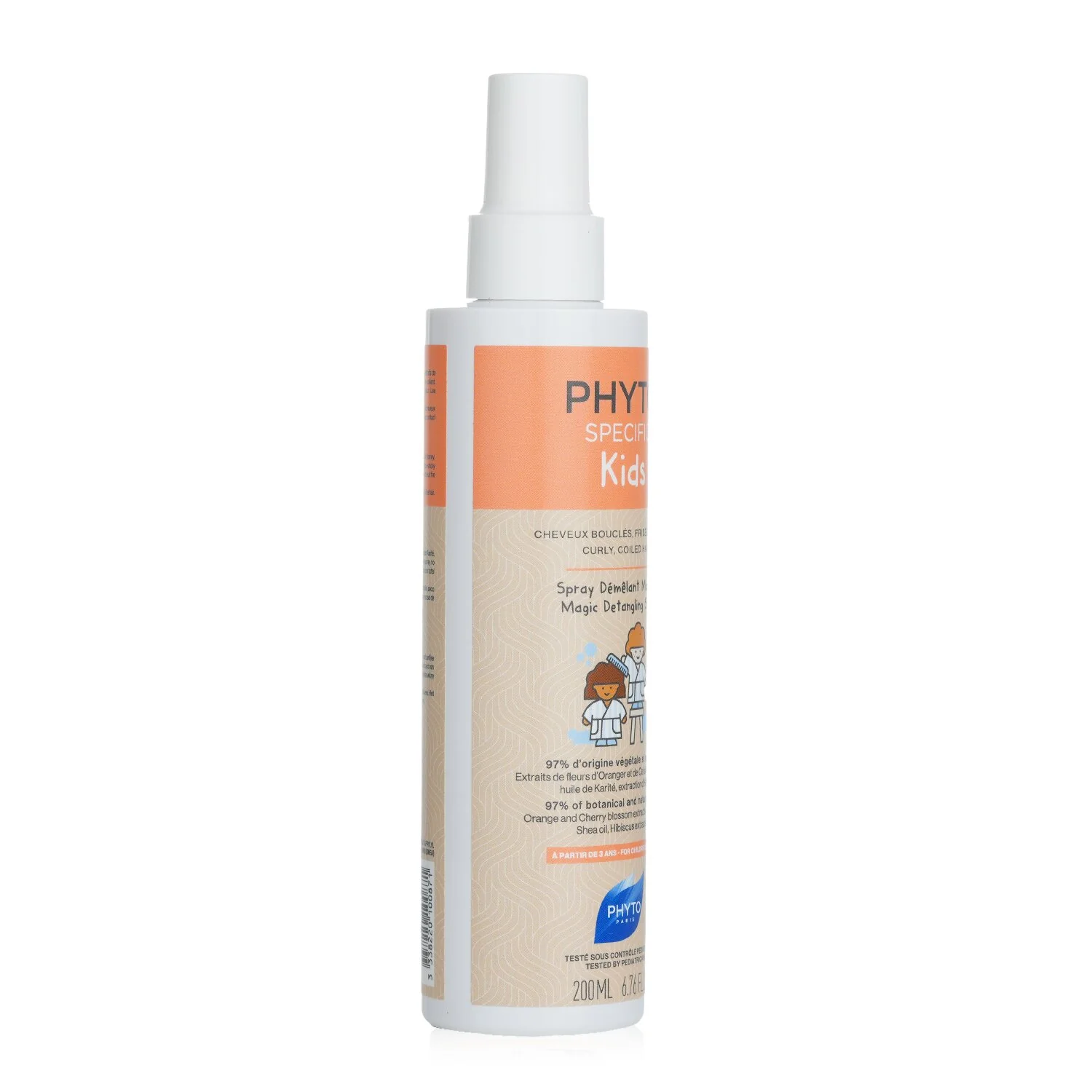 Phyto Phyto Specific Kids Magic Detangling Spray - Curly, Coiled Hair (For Children 3 Years+)  200ml/6.76oz - Olabens