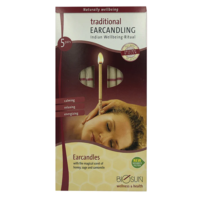 Biosun Earcandle Biosun Ear Candles Traditional Wellbeing Ritual 5 Pairs - Olabens