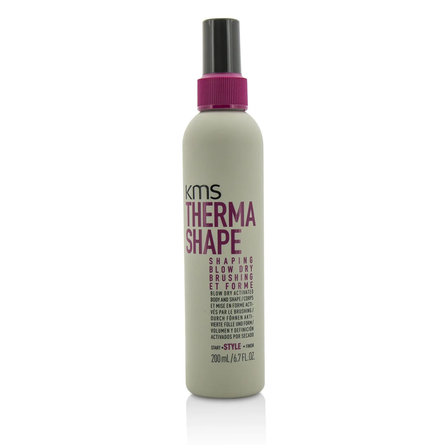 KMS California Therma Shape Shaping Blow Dry Brushing (Blow Dry Activated Body and Shape)  200ml/6.7oz - Olabens