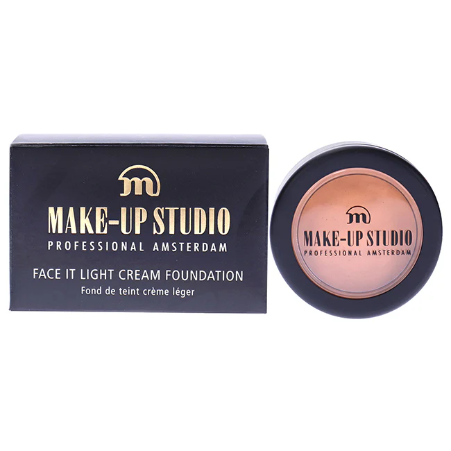 Make-Up Studio Face-it Light Cream Foundation - WB4 Golden Olive by Make-Up Studio for Women - 0.68 oz Foundation - Olabens