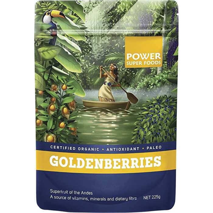Power Super Foods Goldenberries Certified Organic 225g - Olabens
